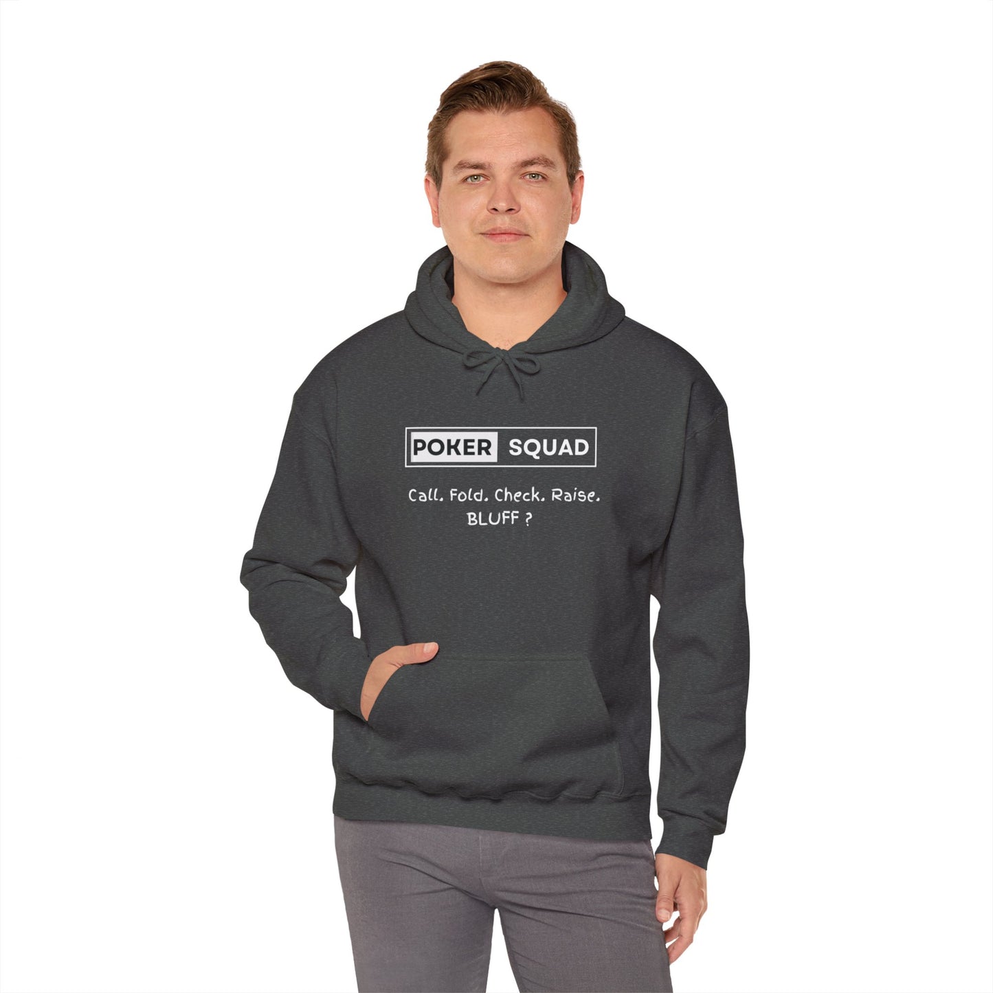 Poker Squad "Bluff" Hoodie Sweatshirt