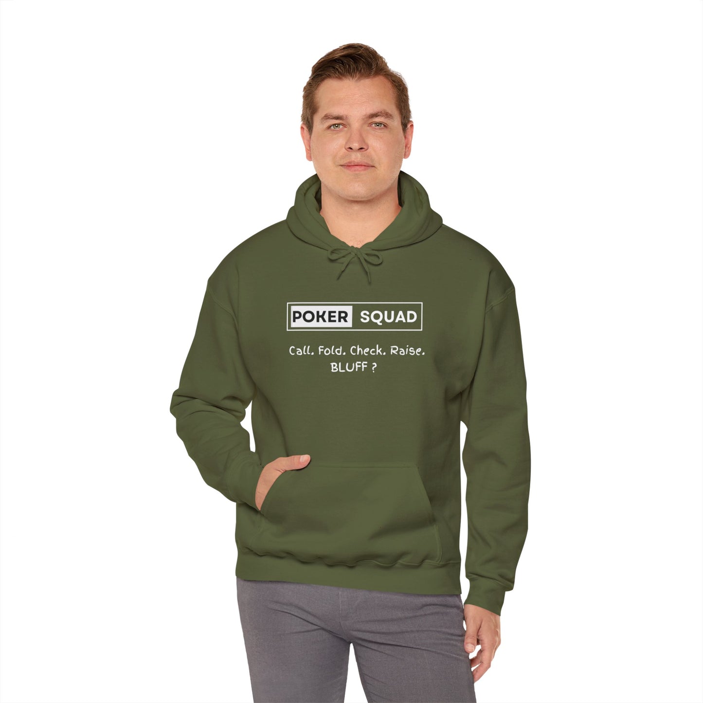 Poker Squad "Bluff" Hoodie Sweatshirt