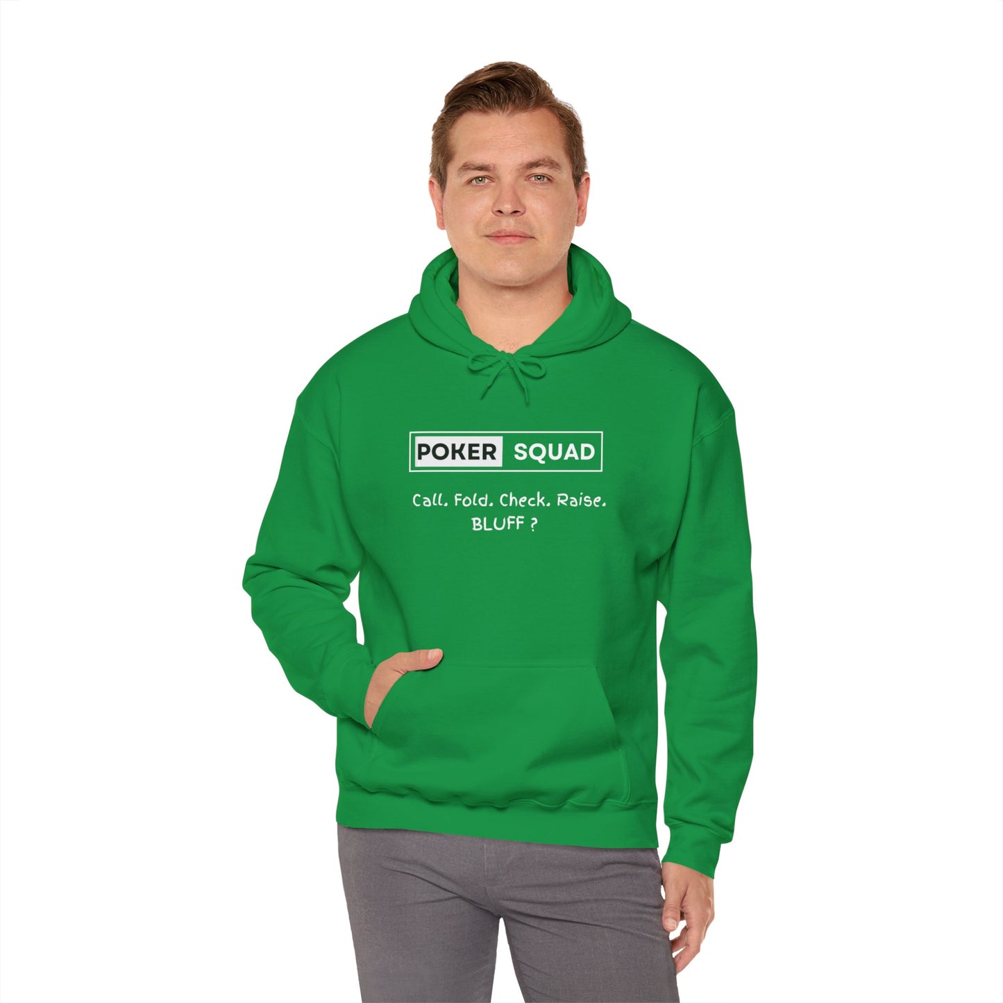 Poker Squad "Bluff" Hoodie Sweatshirt