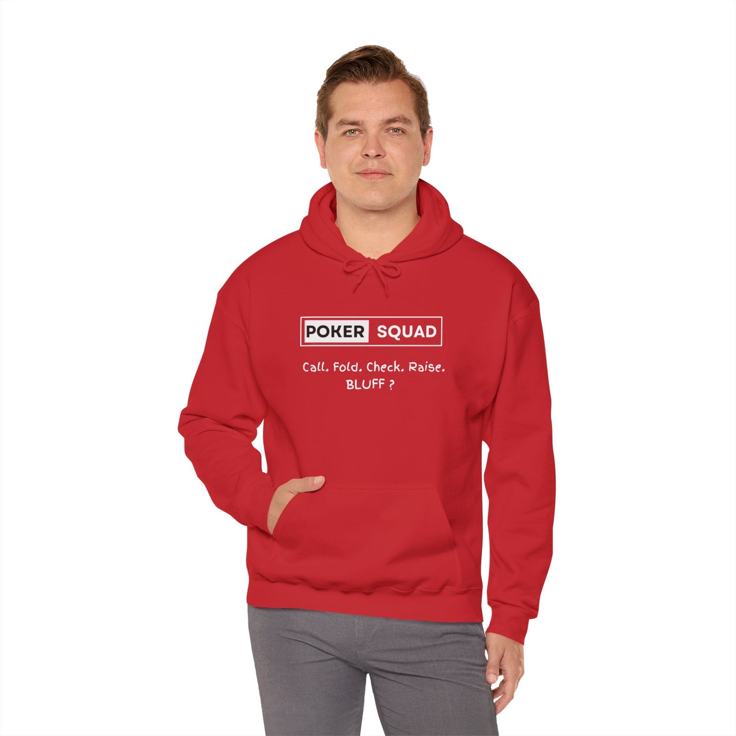 Poker Squad "Bluff" Hoodie Sweatshirt