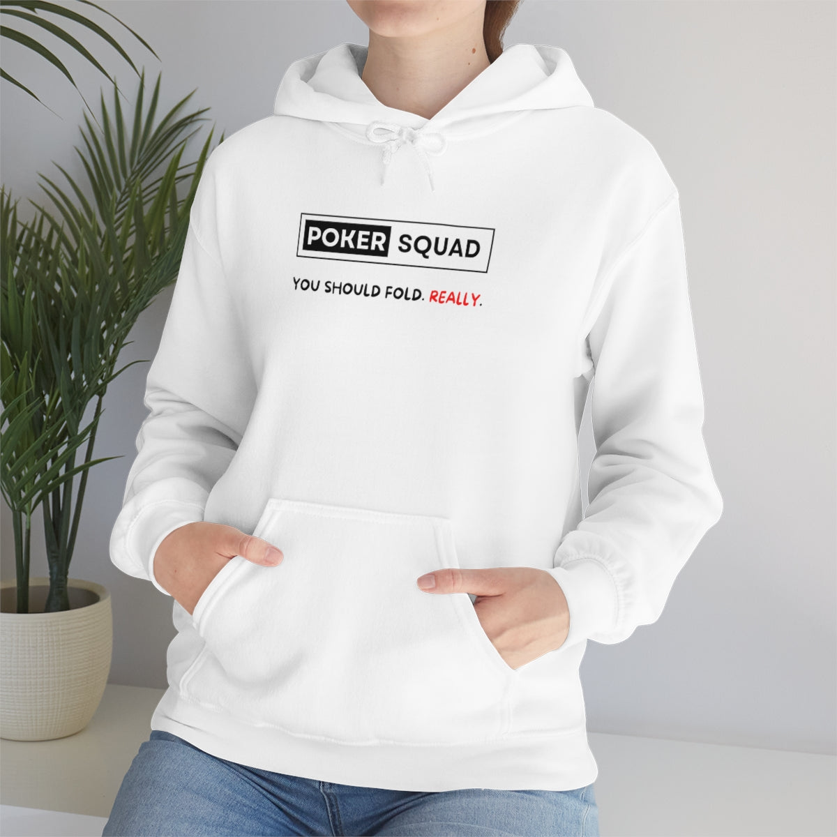 Poker Squad "FOLD" Hoodie Sweatshirt