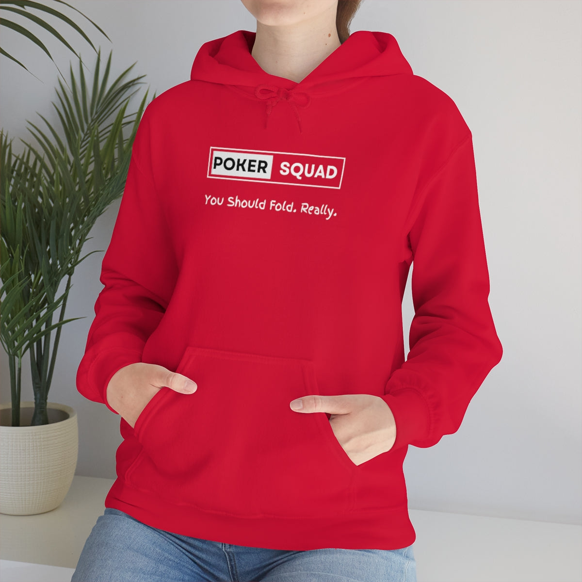 Poker Squad "FOLD" Hoodie Sweatshirt