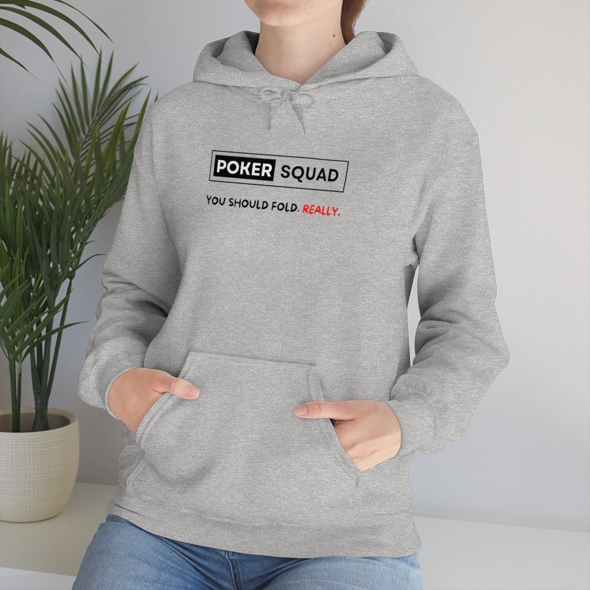 Poker Squad "FOLD" Hoodie Sweatshirt